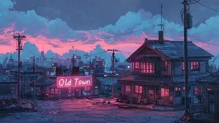 Magical Lofi Hip Hop Beats ✨ Nostalgic 80s & 90s Japanese Town Ambience 🌌 Lofi Rain Playlist