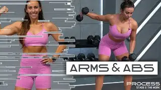 40 Minute Arms & Abs Challenge Workout | WORK - DAY 8