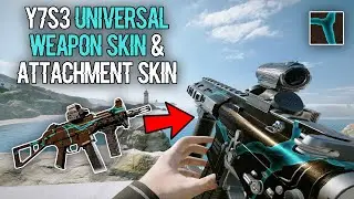 NEW Y7S3 Brutal Swarm UNIVERSAL WEAPON SKIN + Attachment Skin - IN-GAME Showcase - Rainbow6 Siege