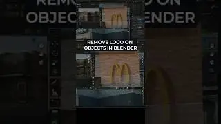 How to remove logo on objects in blender