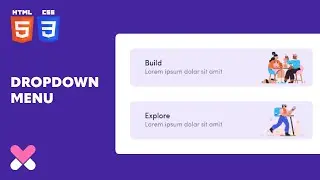 Design & Code: Dropdown Menu HTML CSS (Part 4 of 4)