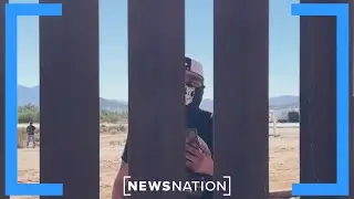 Smugglers cut through border wall with power tools, taunt NewsNation crew | Morning in America