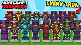 I Found EVERY ARMOR TRIM in Minecraft 1.20 Hardcore (#82)