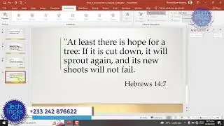 How a Typing Text Effect is Done, in PowerPoint