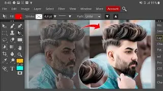 Photopea Editing Mobile 📱 Skin White in Photopea Editing Mobile