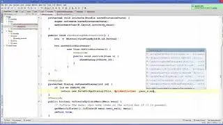 Android Tutorial for Beginners 27 @  Android DatePicker Dialog  DatePickerDialo HD