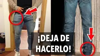 5 MISTAKES when wearing JEANS - Nobody tells you this!