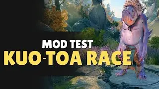 Kuo-Toa Mod Test - Baldur's Gate 3