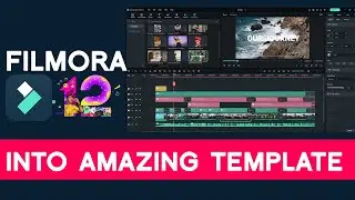 Wondershare Filmora 12 | Amazing Template 2023 | TOTURIAL | Tips and Tricks