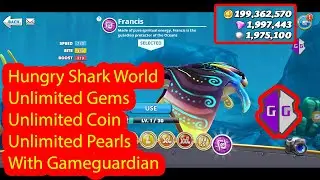 Hungry Shark World Mod Unlimited Gems With Gameguardian