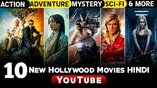 Top 10 New Hollywood Action Adventure Fantasy Movies in Hindi | 2024 Hollywood Movies