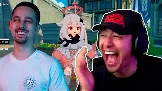 LOCKLEAR est CHOQUÉ de mon DOUBLAGE de GENSHIN IMPACT !!! 😂😎 - Best of DOUBLAGE AVEC LOCKLEAR #1