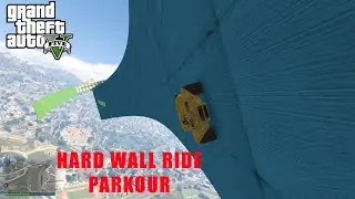 99.999 % Impossible Wall Ride Car Parkour GTA 5 !