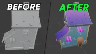 100% MOST EASY WAY TO TEXTURE MODELS (Blender 2.8)