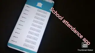 App development: school attendance app