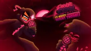 Friday Night Funkin' vs Whitty Corruption: Night Trouble Full Week Gameplay Part 1 | (FNF/Hard mod)