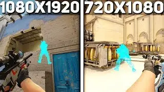 1080x1920 VS 720x1080 — БИТВА ЧИТЕРСКИХ РАЗРЕШЕНИЙ В CS:GO