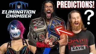 WWE ELIMINATION CHAMBER 2023 PREDICTIONS!