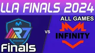 R7 vs INF LLA Closing Finals 2024 | La Ultima Final | Movistar R7 vs INFINITY by Onivia
