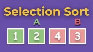 Selection Sort in 2 min (Python)