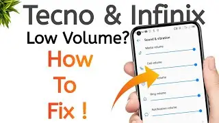 All Tecno Device Low Sound Problem | Tecno and Infinix | Low Volume issue fixed ! | 100% Working ✓