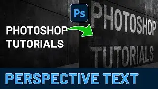 Perspective Text in Photoshop tutorial: Create 3D Effects (Also For Beginners)