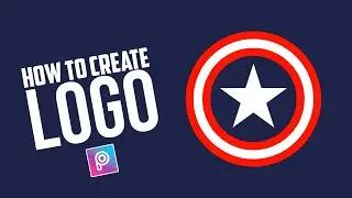 HOW TO CREATE PROFESSIONAL LOGO IN PICSART | HOW TO MAKE A SIMPLE LOGO | 3D CRICLE LOGO IN PICSART |