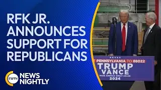 Robert F. Kennedy Jr. Announces His Support for Republicans | EWTN News Nightly