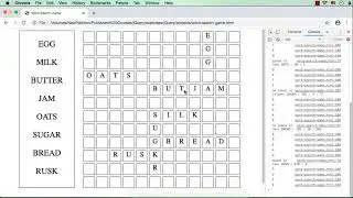 Word Search Game using jQuery: Part 8