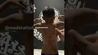 Like son like father #bocilepepe #bodybuilding #tattoo #madeattobali