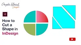 How To Cut a Shape in Adobe Indesign