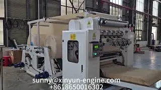 Máquina plegadora de papel tisú facial suave de alta velocidad de 4 líneas