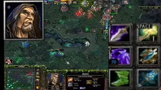 iCCup - Rubick GODLIKE GAMEPLAY | Warcraft 3 - Frozen Throne  | Iccup | دوتا 1
