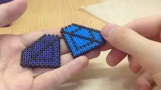 Бриллиант из термомозаики