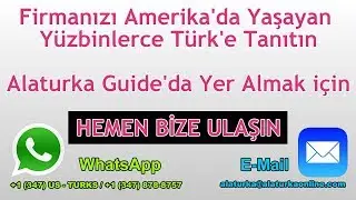 Amerika Türk Amerikan Şirketler Rehberi - Alaturka Guide