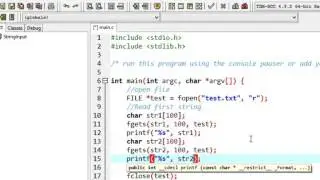 C Programming, File operation, String Input (fopen, fclose, fputs, strcmp)