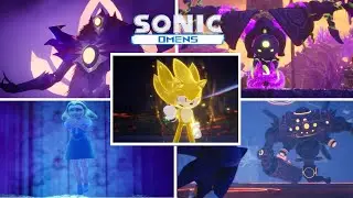 Sonic Omens | Playable Super Sonic VS Bosses (S Ranks) Full HD