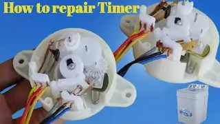How to repair washing machine Timer Switch