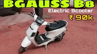 BGauss B8 Electric Scooter - Quick Walkaround