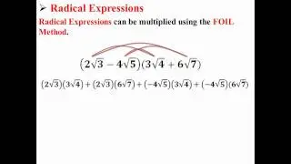 Multiplying Radical Expressions