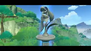 Level 5 Sumeru Statue and c3 Dendro Traveler