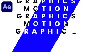 Looping Text Animation In Adobe After Effects - After Effects Tutorial - No Plugins.