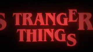 Cinematic Template Intro for Stranger Things Title | Free Template Titles | Strangers Things