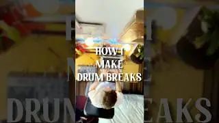 how i make hard drum breaks 🥁 🔥 