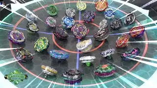 ALL DEFENSE TYPE BEYBLADES Season 1-7 Epic Battle in ANIME STADIUM! | Beyblade Burst