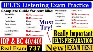 IELTS LISTENING PRACTICE TEST 2024 WITH ANSWERS | 25.09.2024