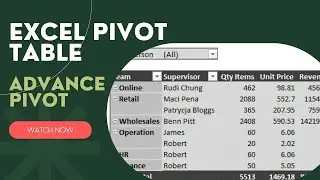 Dynamic Pivot Table l Dynamic Range for a Pivot Table using offset and count function in Excel