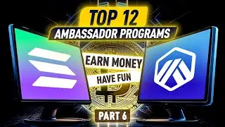 Earn Big in Crypto: Top 12 Ambassador Programs with Rewards & Perks! Part 6