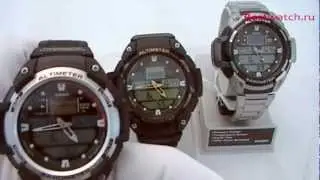 Обзор мужских часов Casio SGW-400H-1B и SGW-400H-1B2 и SGW-400HD-1B