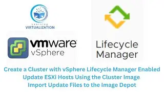 Create a Cluster with vSphere Lifecycle Manager Enabled | Update ESXi Hosts Using the Cluster Image